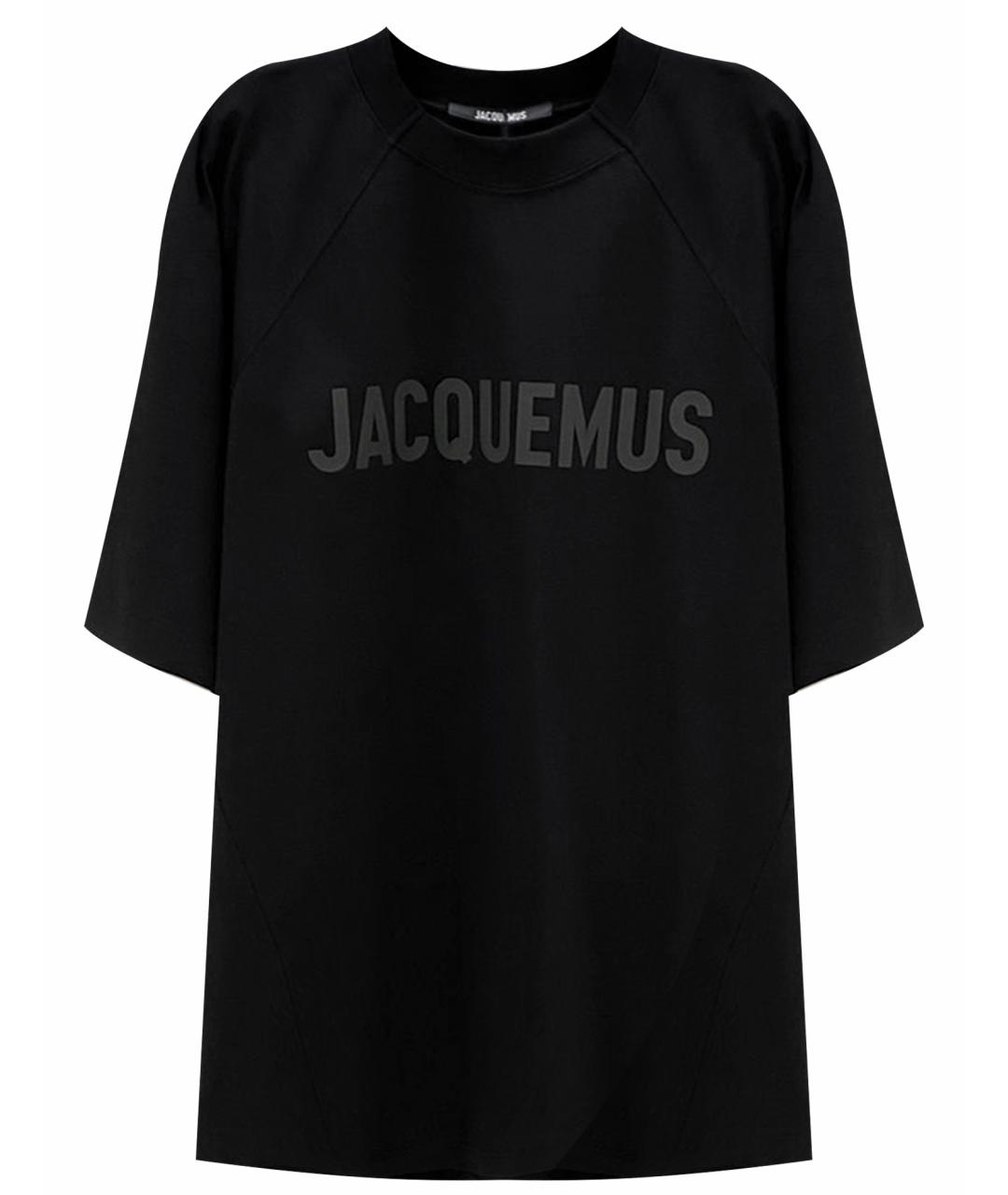 JACQUEMUS Черная футболка, фото 1