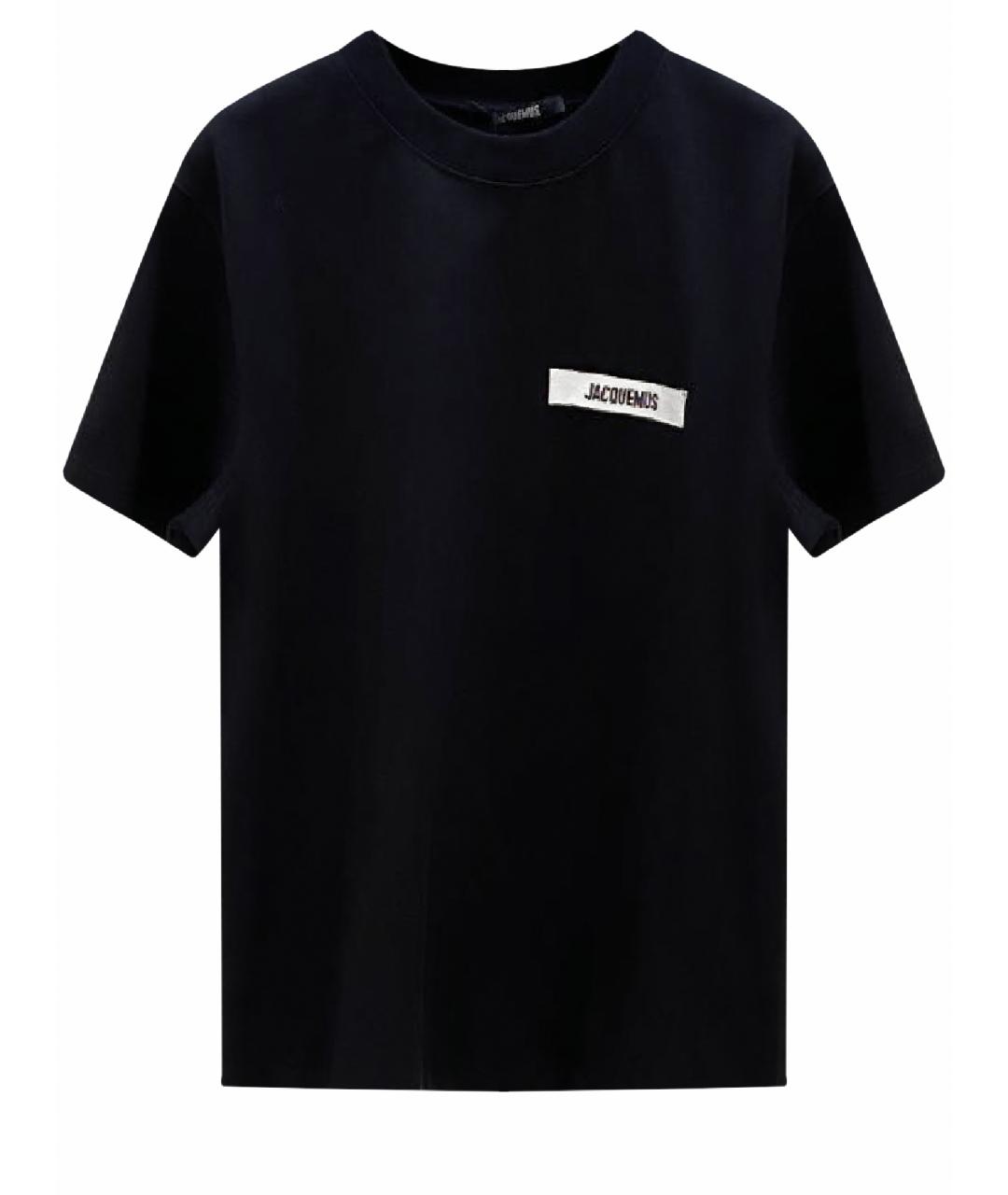 JACQUEMUS Черная футболка, фото 1