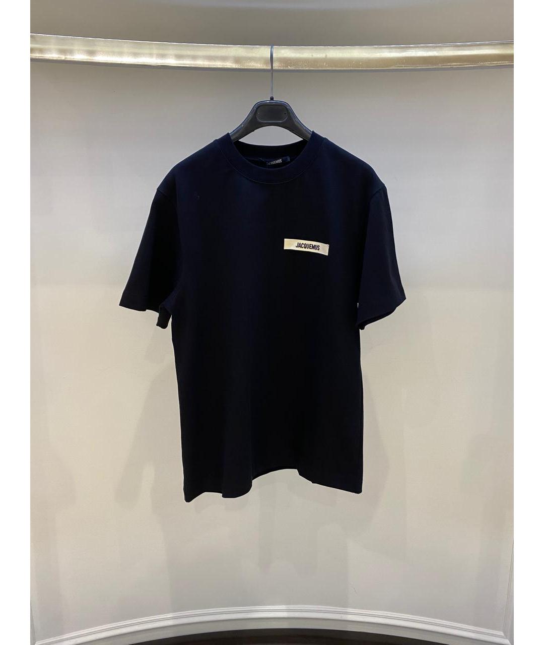 JACQUEMUS Черная футболка, фото 3