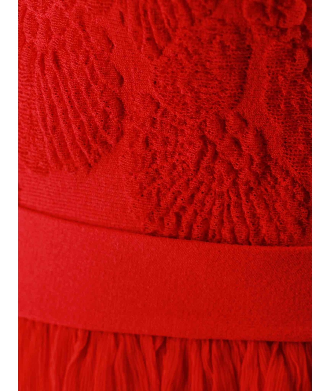 D.EXTERIOR Красное вискозное повседневное платье, фото 4