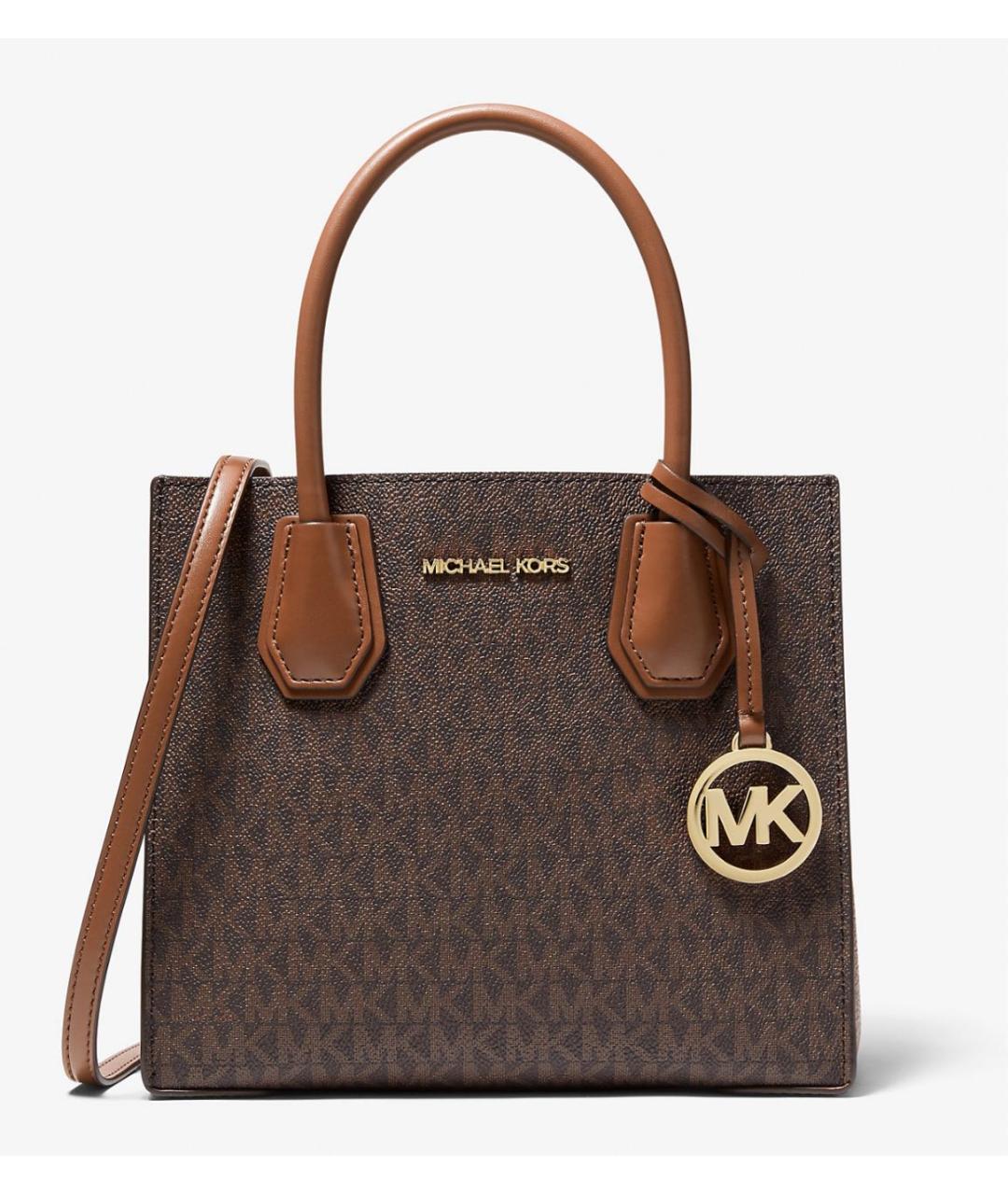 MICHAEL MICHAEL KORS Коричневая сумка тоут, фото 7