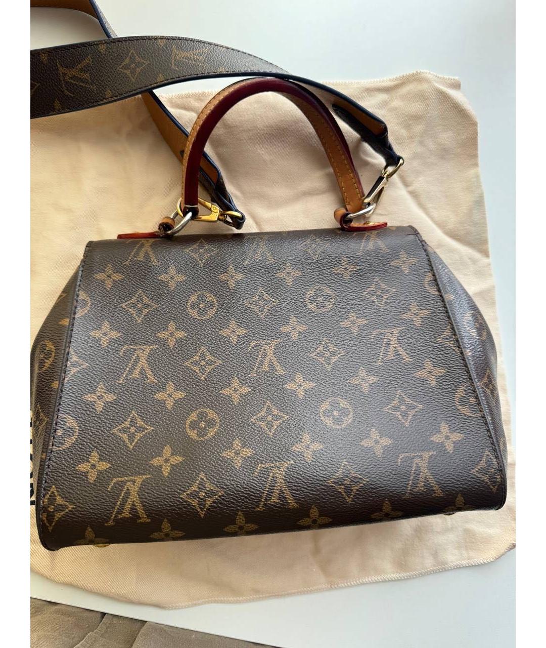 LOUIS VUITTON Коричневая сумка через плечо, фото 3