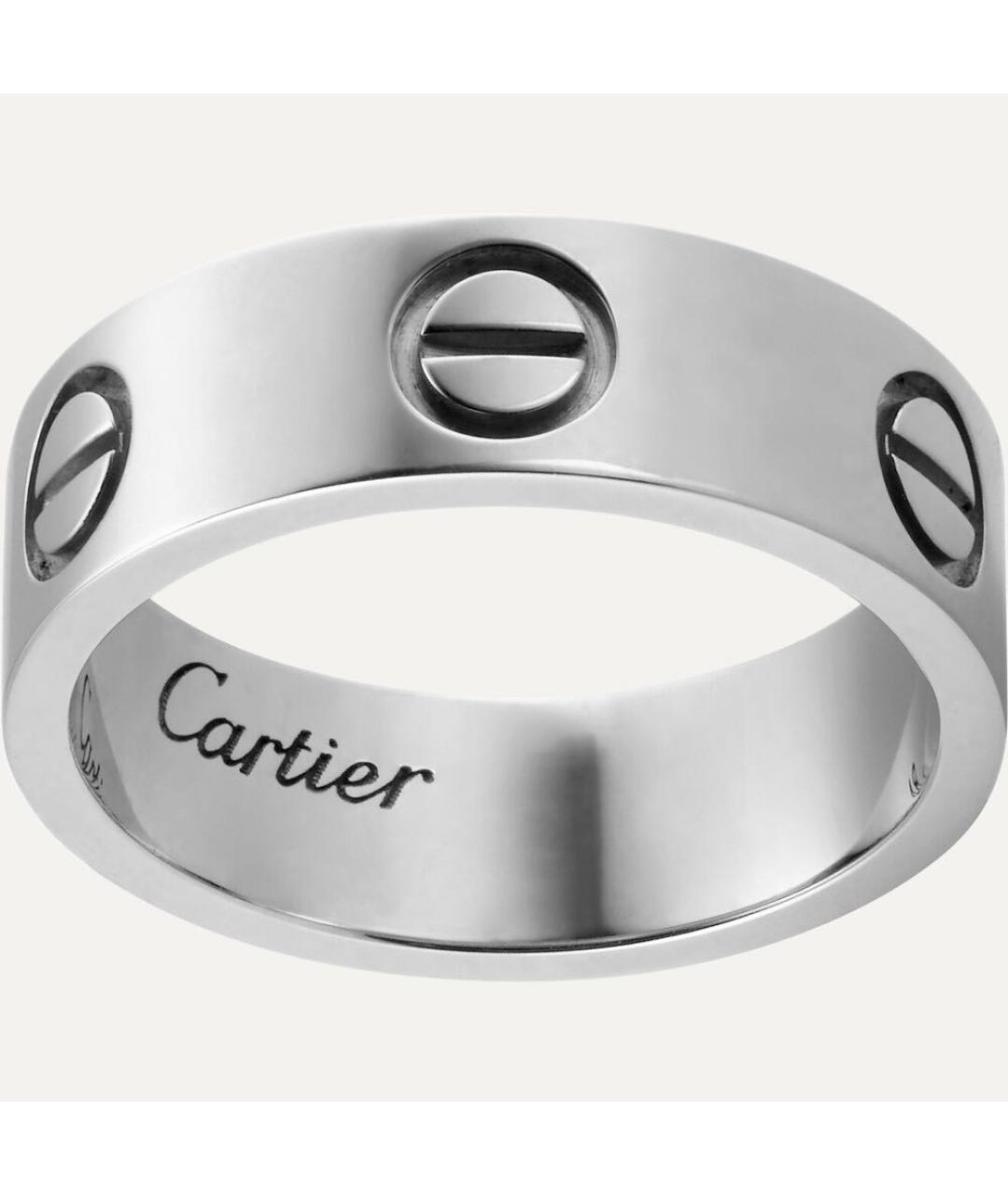 CARTIER Кольцо из белого золота, фото 3