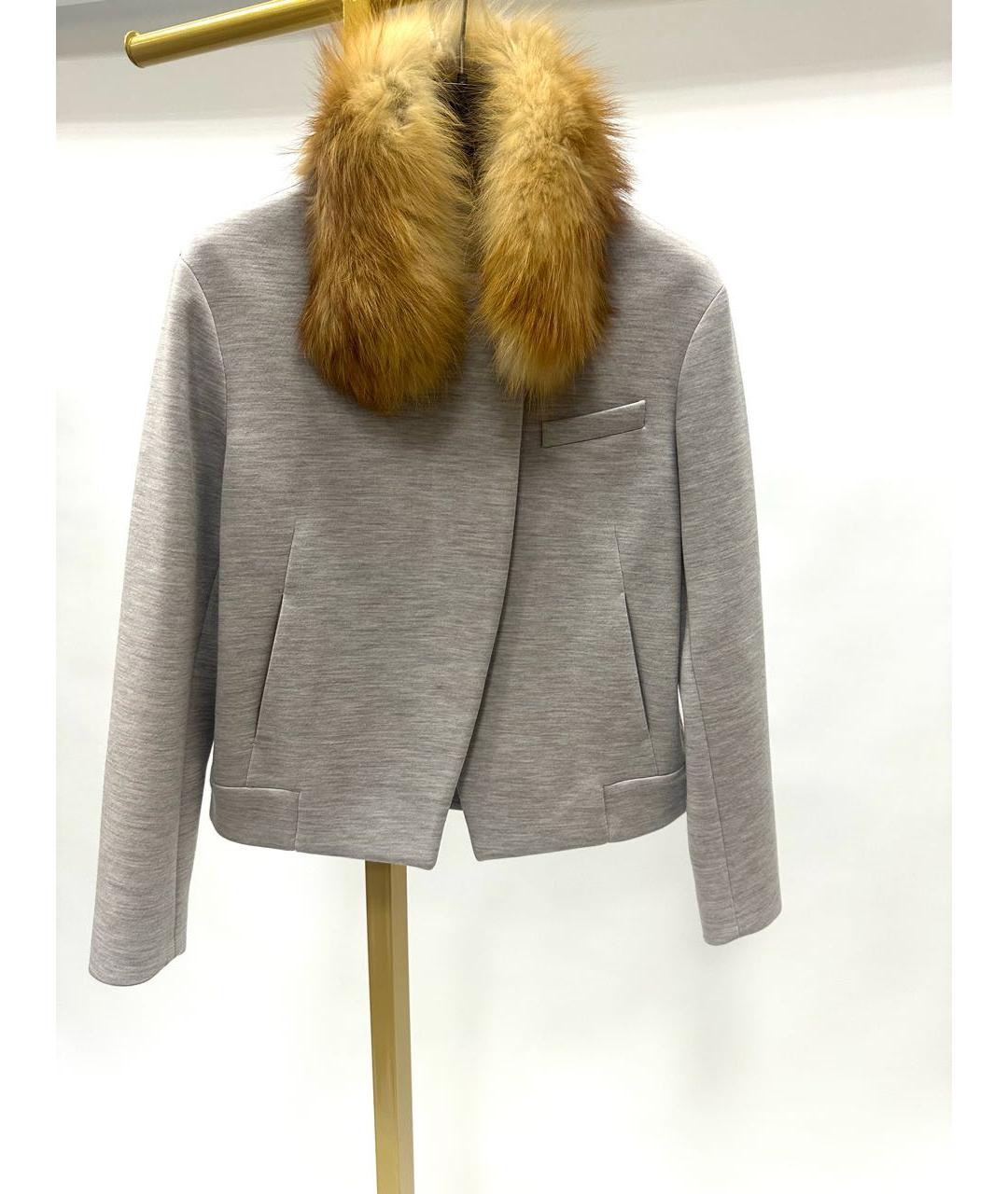 BRUNELLO CUCINELLI Серая куртка, фото 8