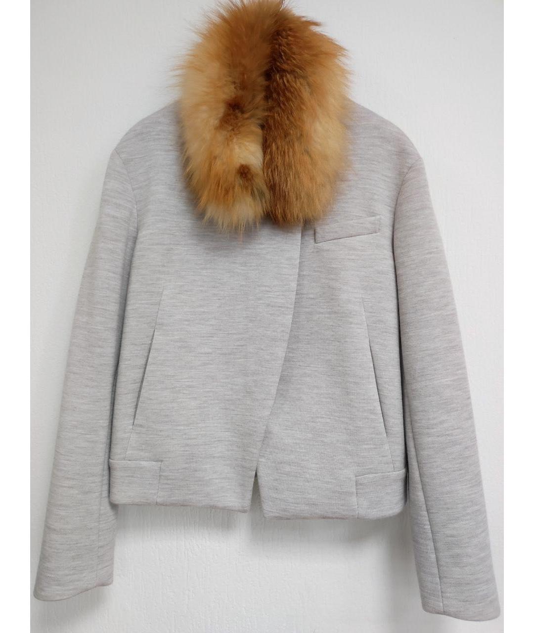 BRUNELLO CUCINELLI Серая куртка, фото 6
