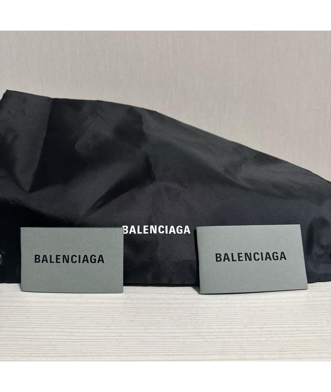 BALENCIAGA Серые текстильные низкие кроссовки / кеды, фото 7