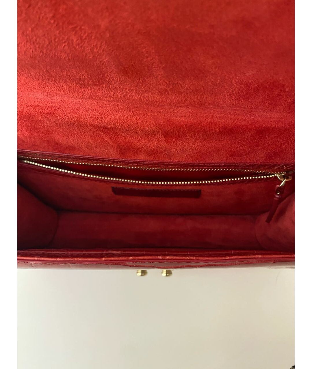 VALENTINO Красная сумка тоут из экзотической кожи, фото 4