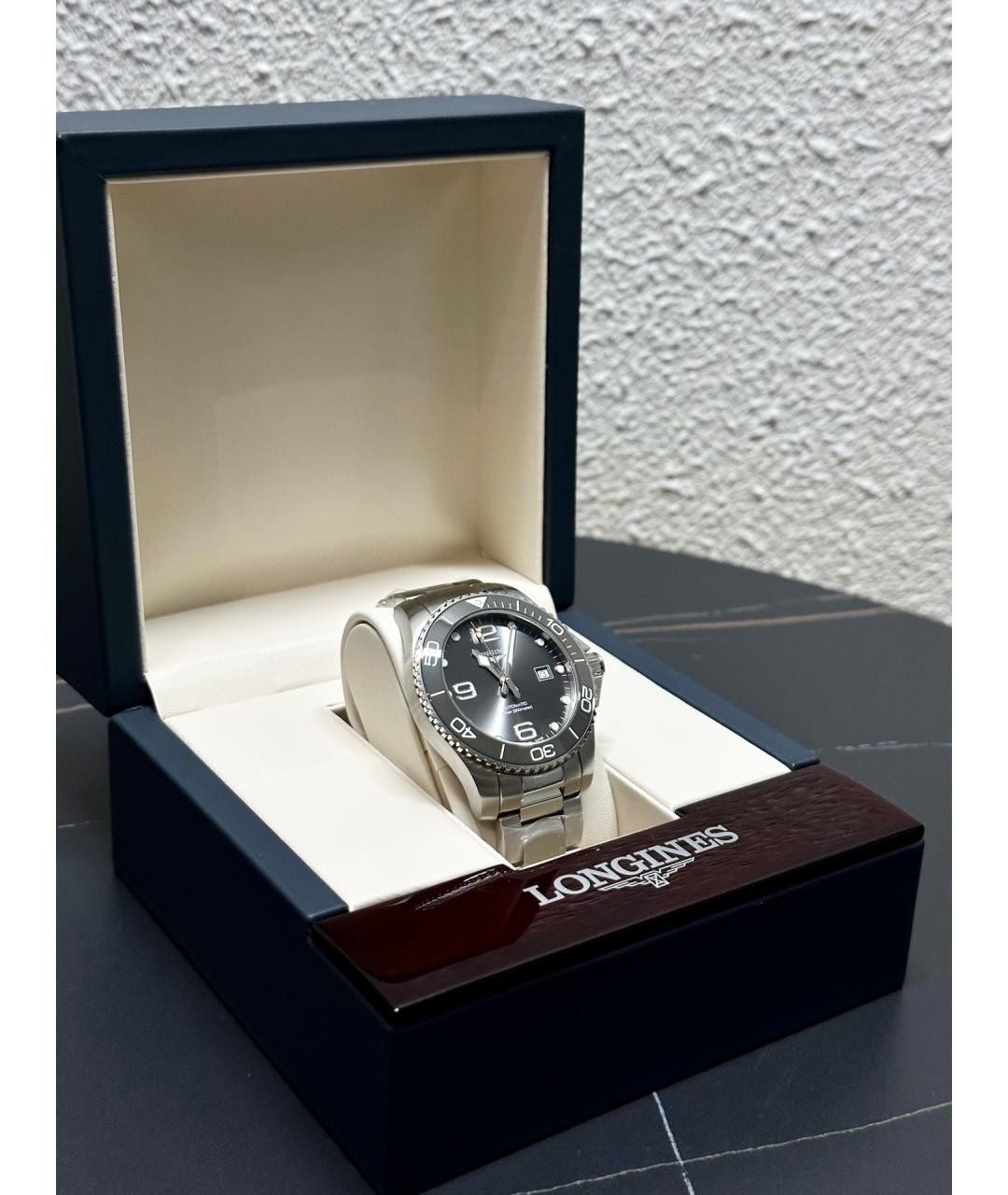 LONGINES Серые часы, фото 3