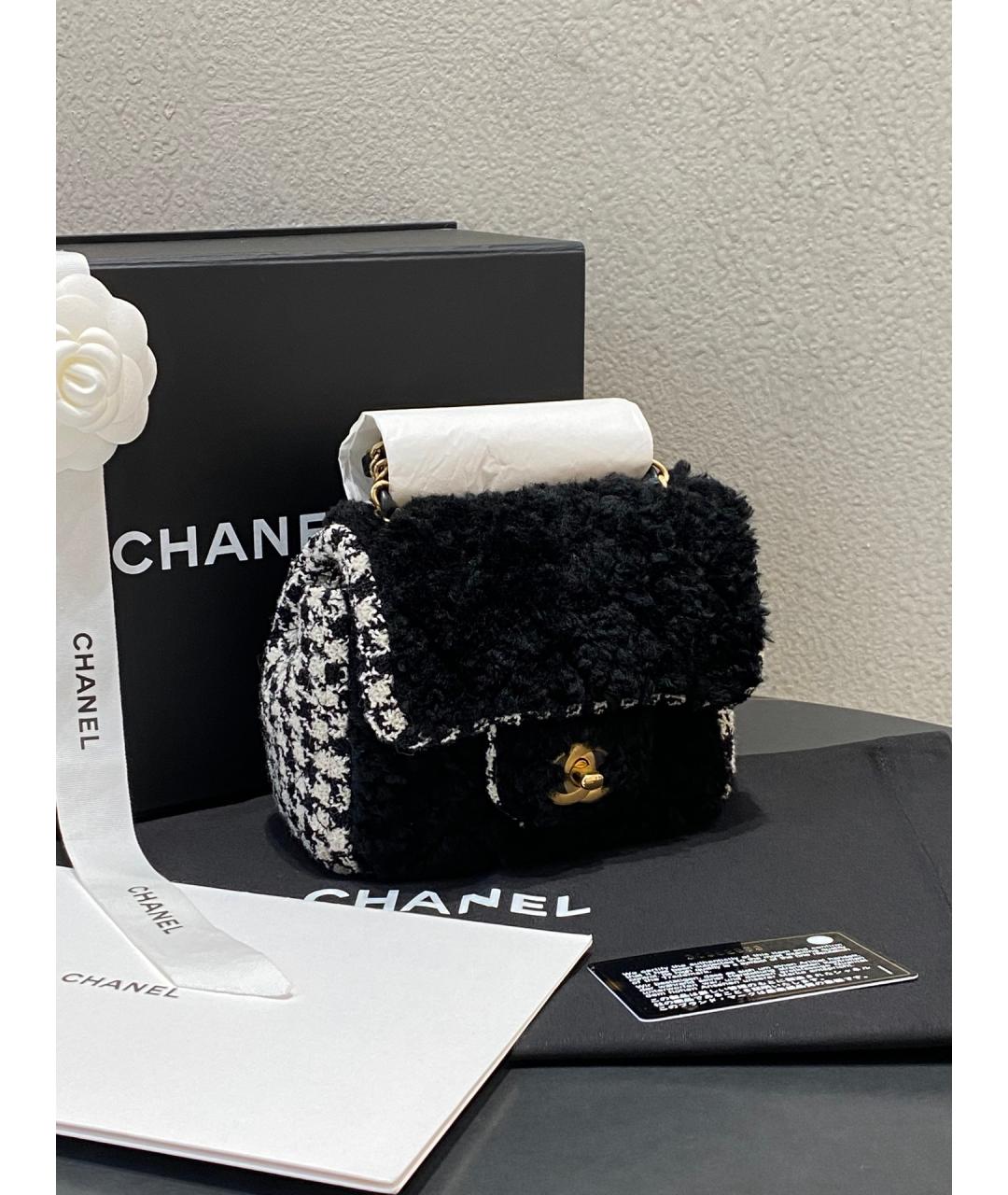 CHANEL Черная сумка через плечо, фото 2