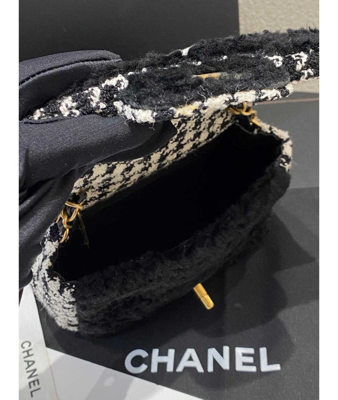 CHANEL Черная сумка через плечо, фото 8