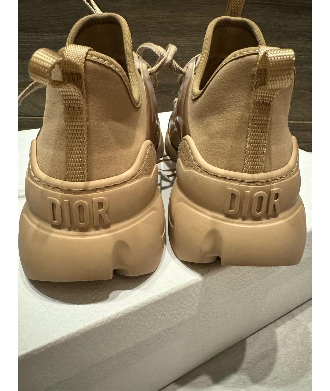 CHRISTIAN DIOR Бежевые кроссовки, фото 4