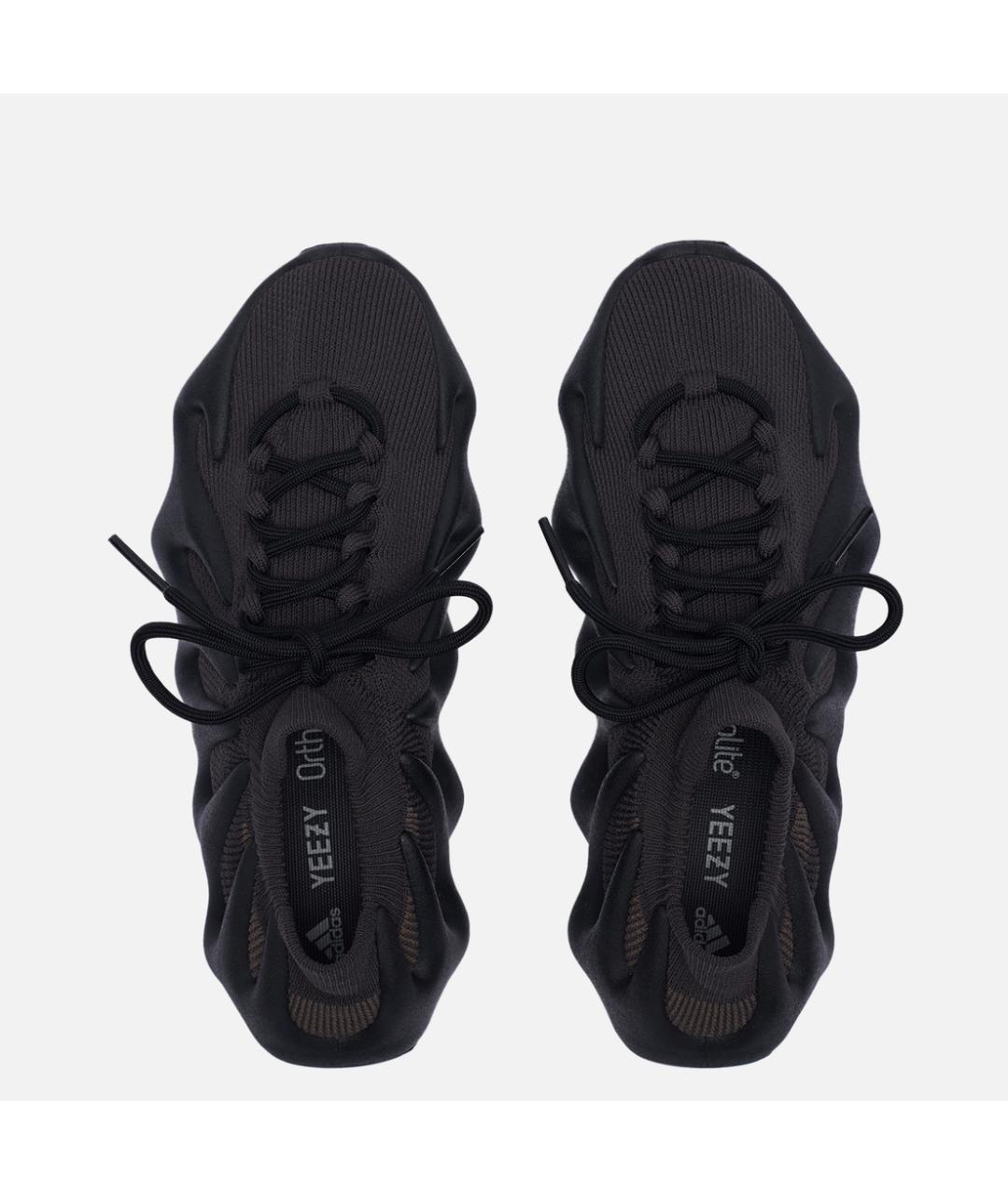 ADIDAS YEEZY Черные текстильные кроссовки, фото 2