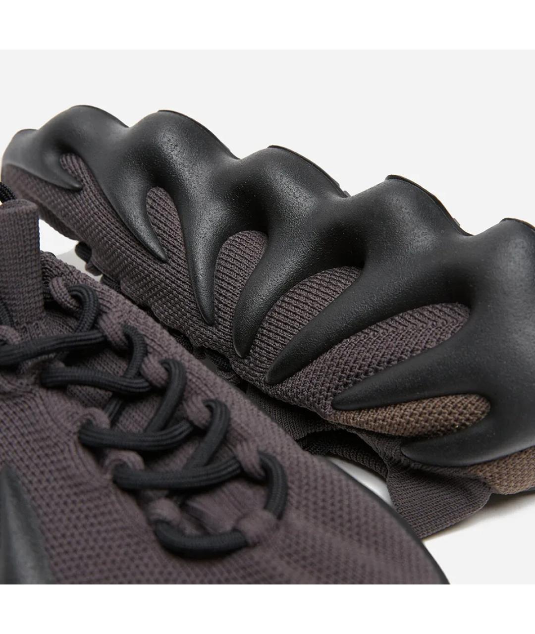 ADIDAS YEEZY Черные текстильные кроссовки, фото 7