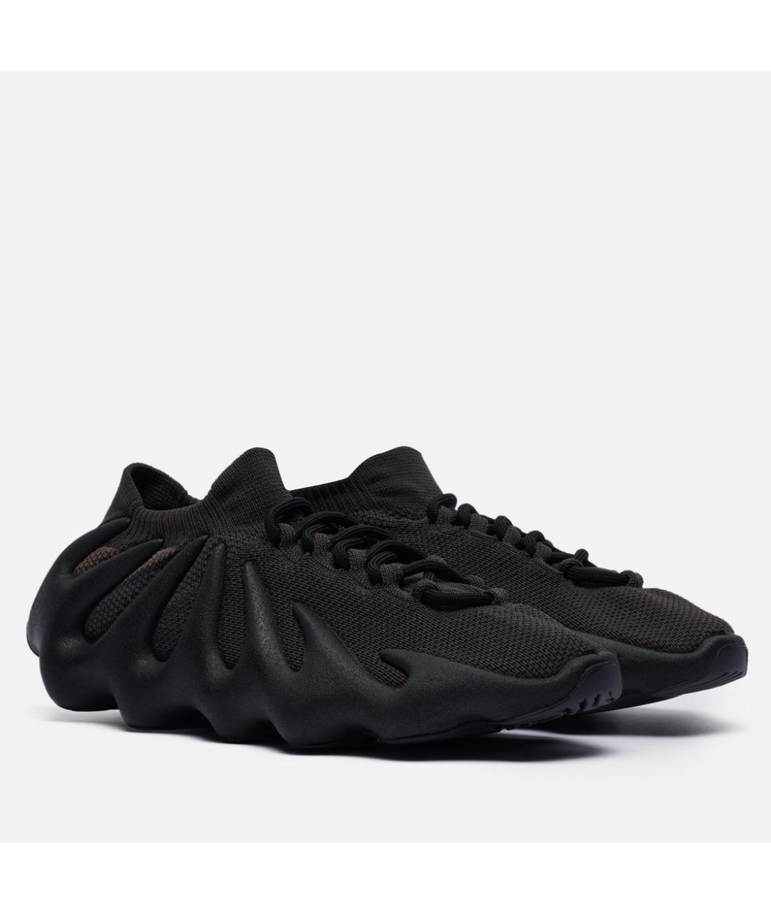 ADIDAS YEEZY Черные текстильные кроссовки, фото 8