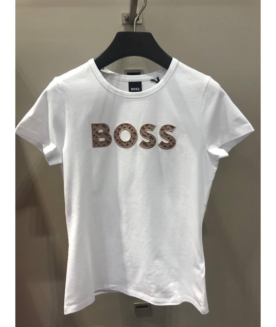 HUGO BOSS Белая футболка, фото 3