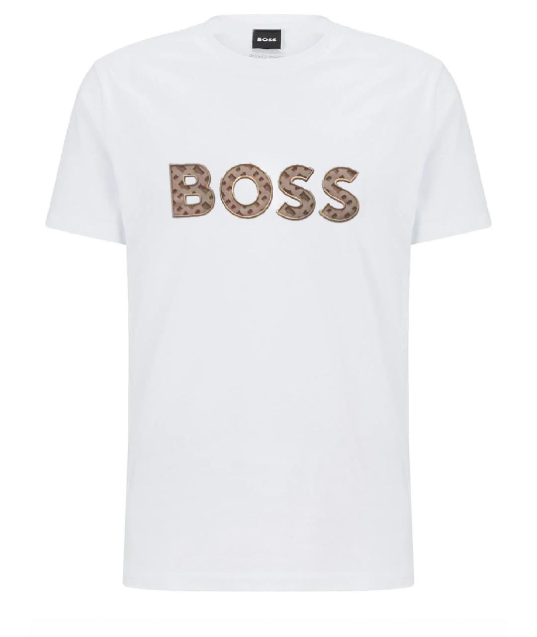 HUGO BOSS Белая футболка, фото 1