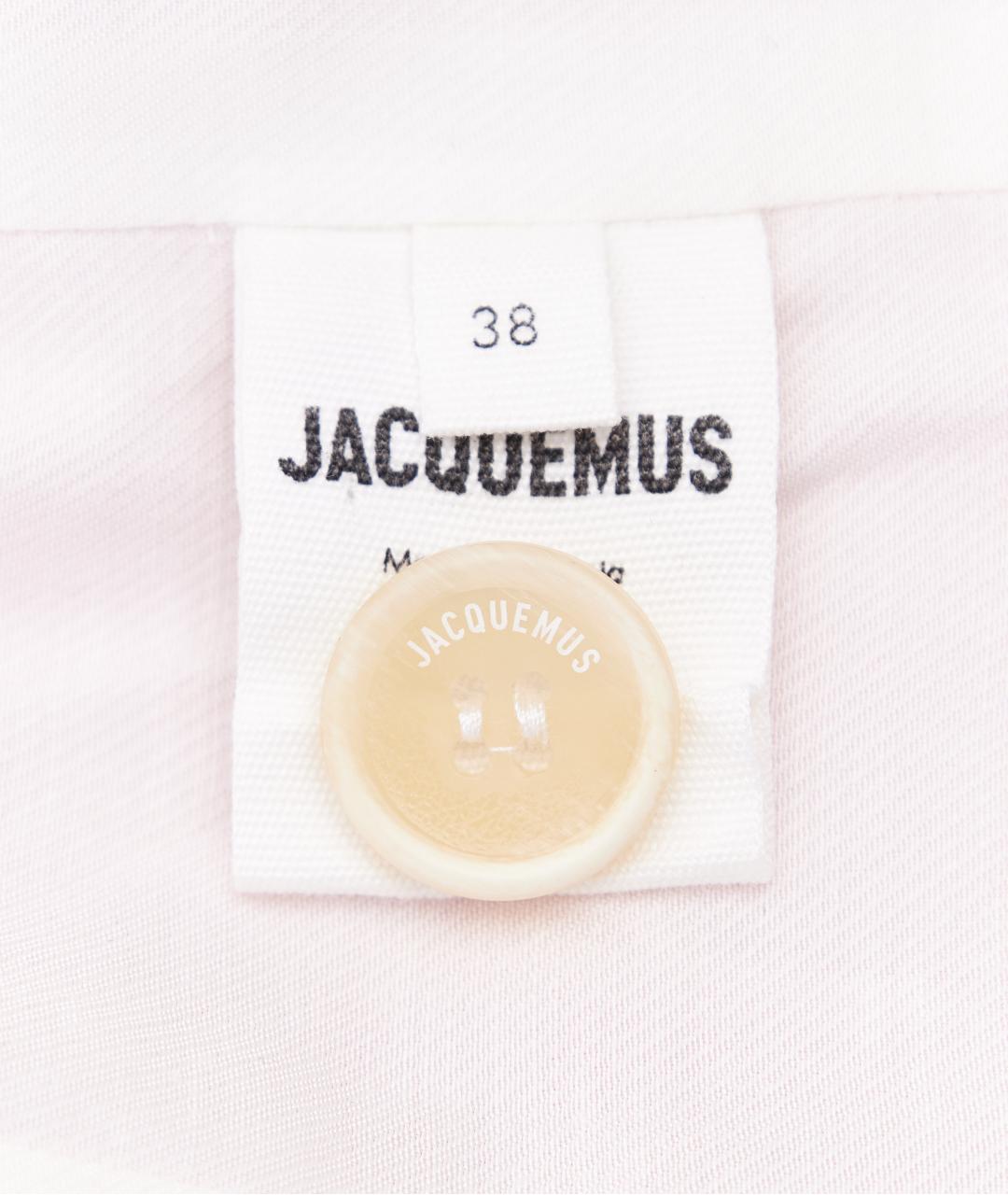 JACQUEMUS Розовый вискозный жакет/пиджак, фото 7