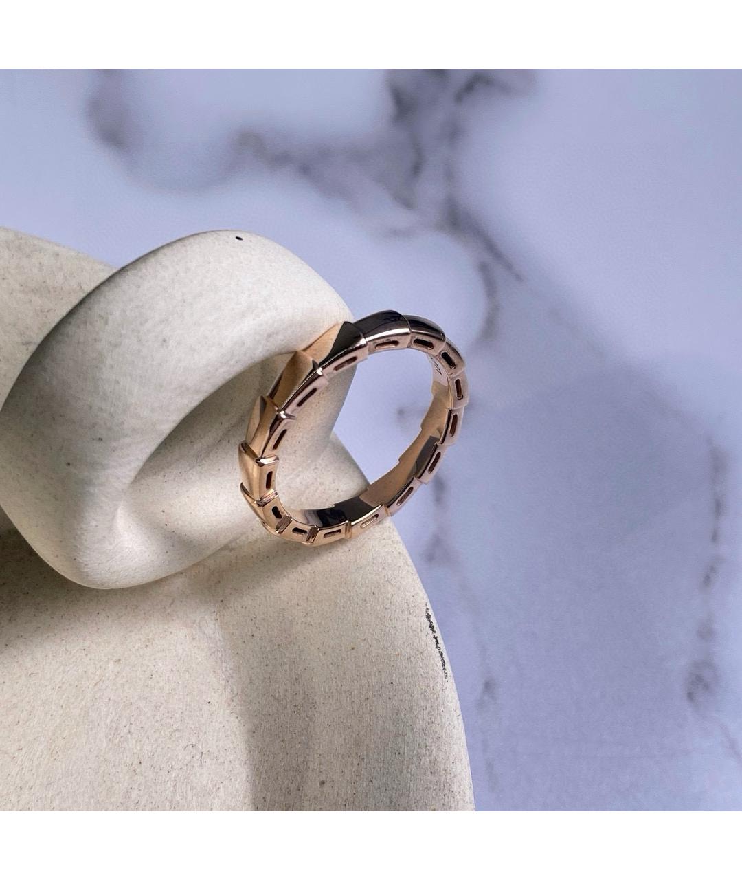 BVLGARI Розовое кольцо из розового золота, фото 3