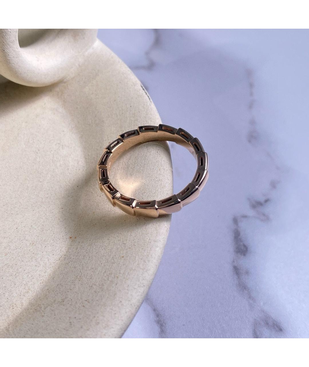 BVLGARI Розовое кольцо из розового золота, фото 4
