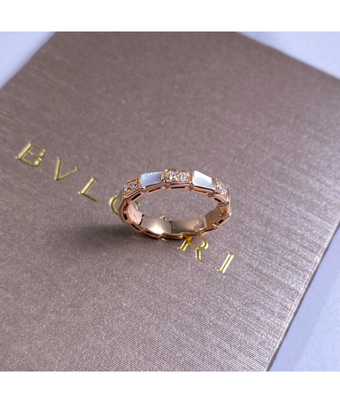 BVLGARI Розовое кольцо из розового золота, фото 6