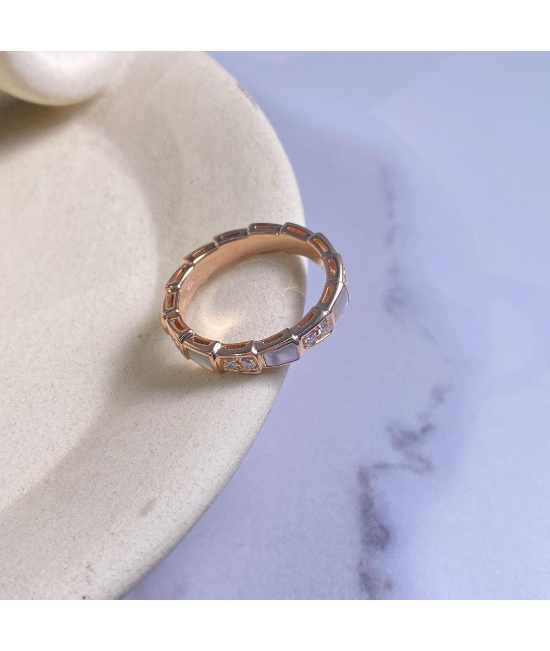 BVLGARI Розовое кольцо из розового золота, фото 3