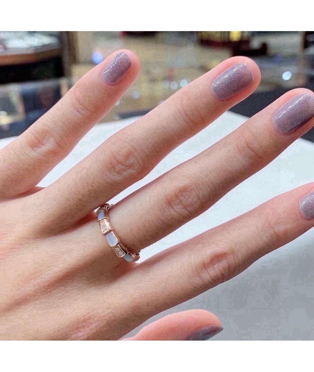 BVLGARI Розовое кольцо из розового золота, фото 5