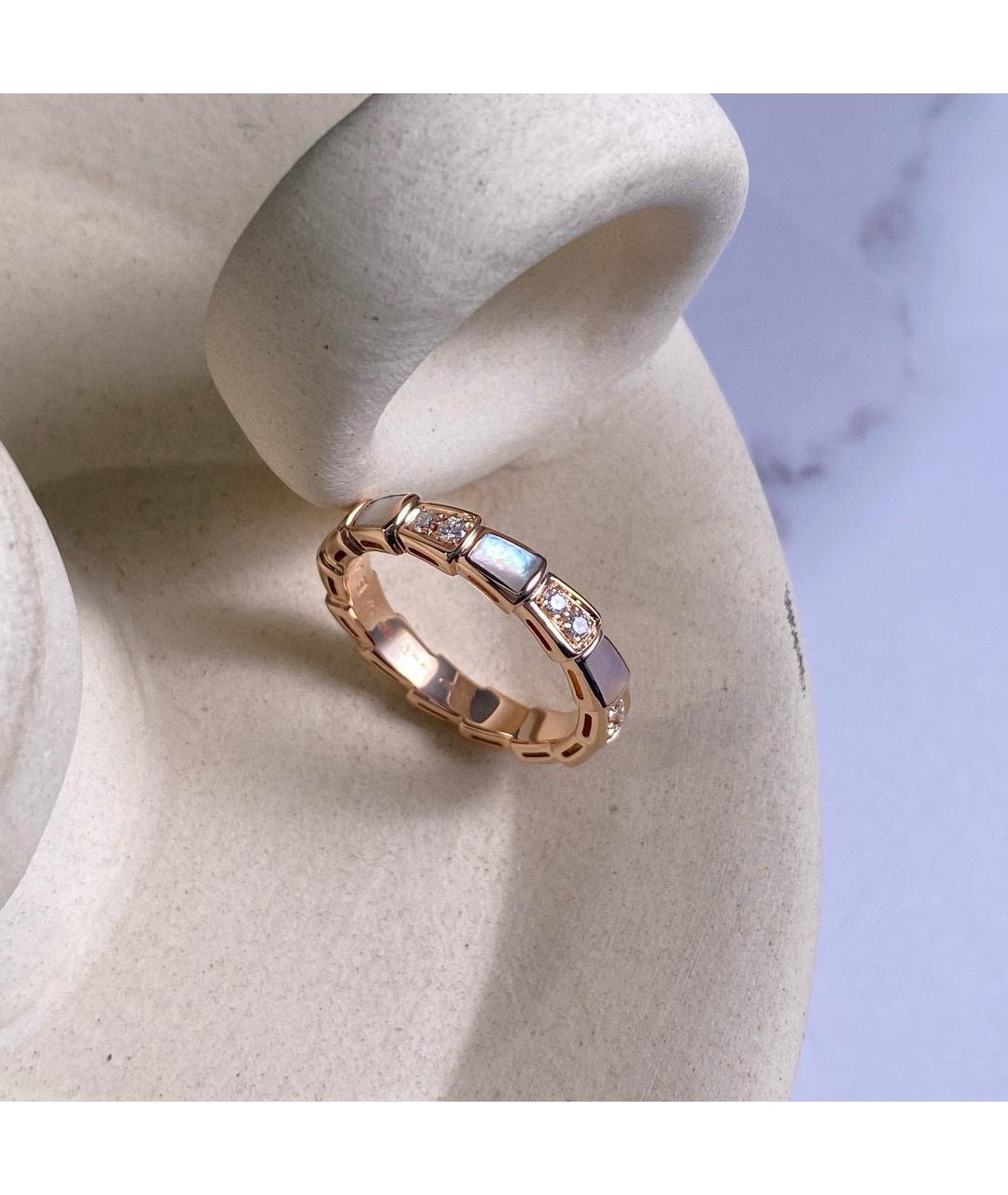 BVLGARI Розовое кольцо из розового золота, фото 2