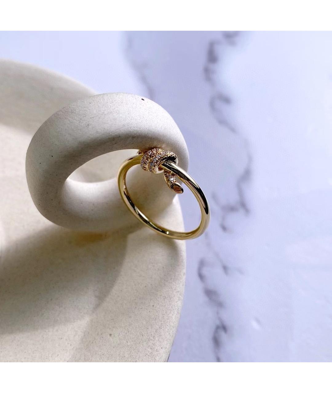 TIFFANY&CO Золотое кольцо из желтого золота, фото 2