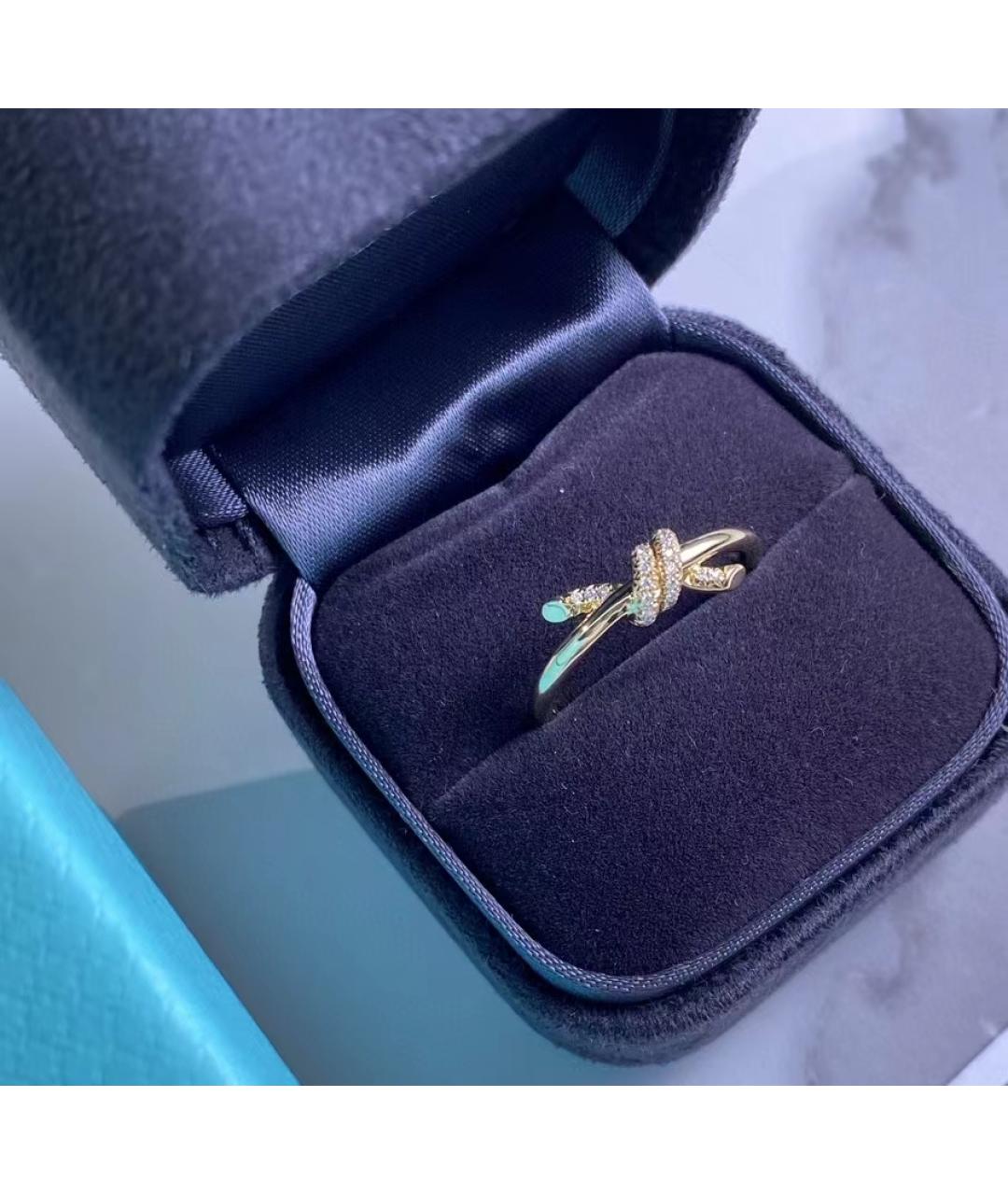 TIFFANY&CO Золотое кольцо из желтого золота, фото 4