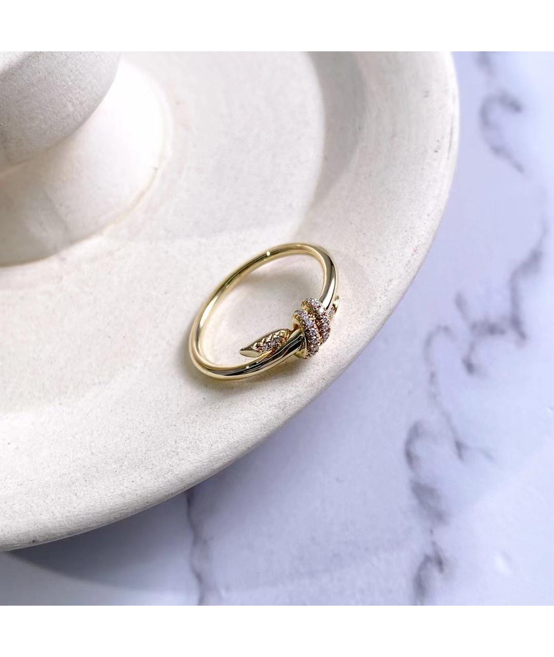 TIFFANY&CO Золотое кольцо из желтого золота, фото 6