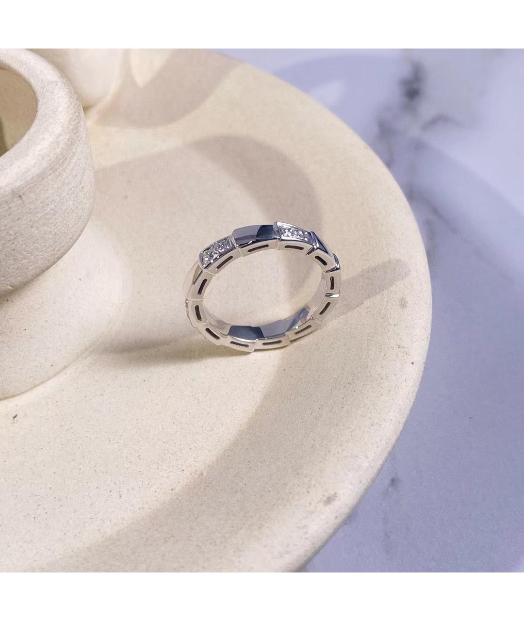 BVLGARI Серебряное кольцо из белого золота, фото 6
