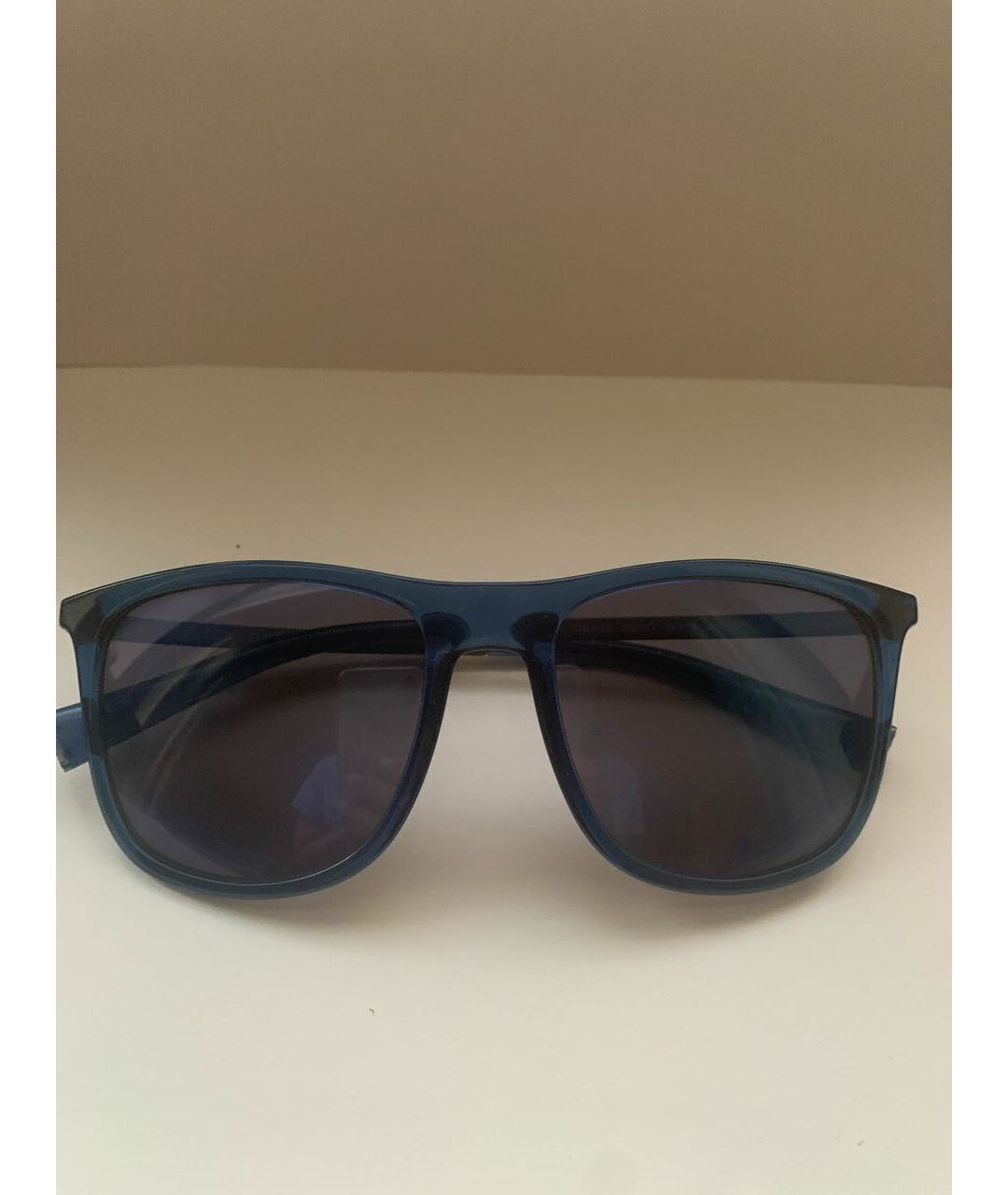DOLCE&GABBANA Синие пластиковые солнцезащитные очки, фото 5