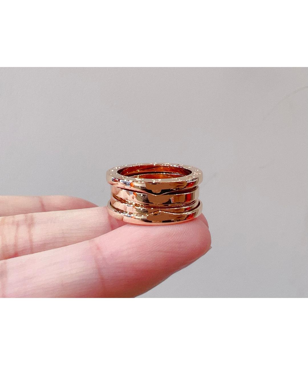 BVLGARI Розовое кольцо из розового золота, фото 6