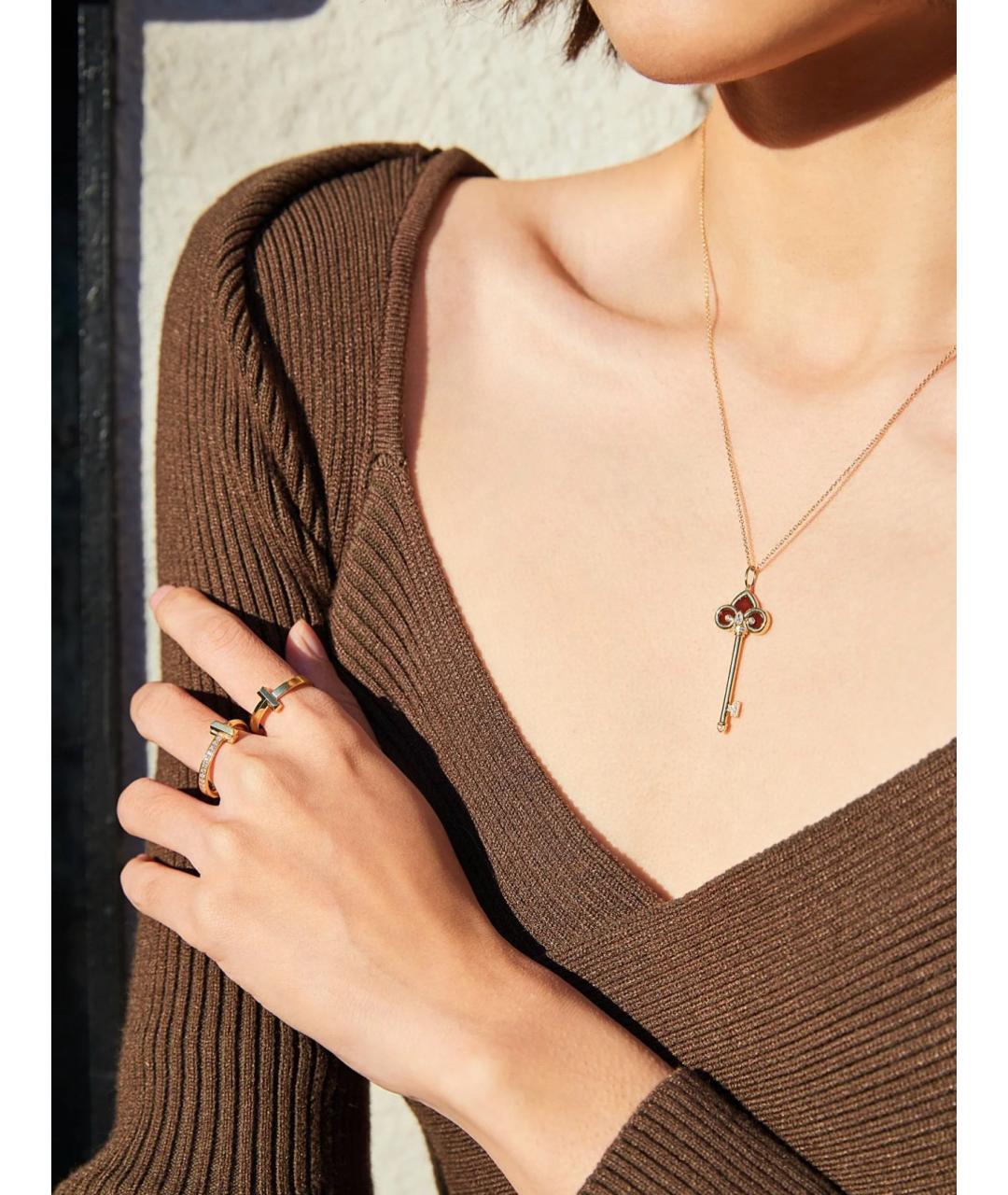 CHRISTIAN DIOR Розовое колье из розового золота, фото 8