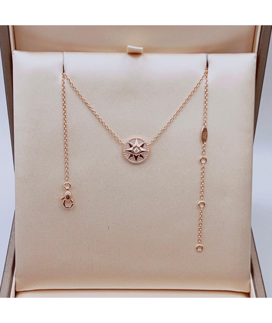 CHRISTIAN DIOR Розовое колье из розового золота, фото 4