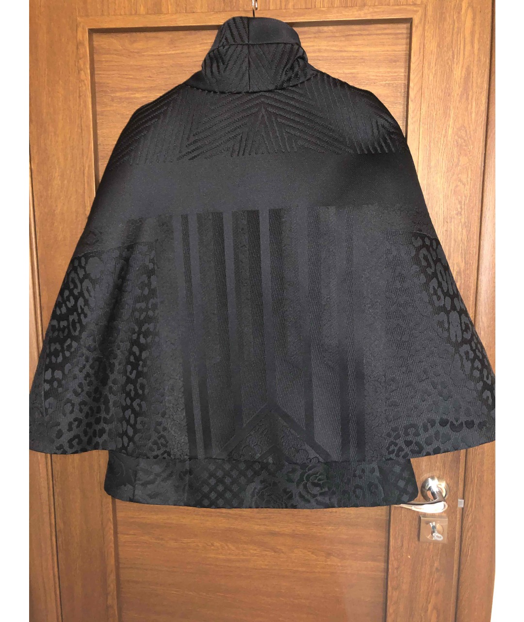 JUST CAVALLI Черная полиэстеровая куртка, фото 2