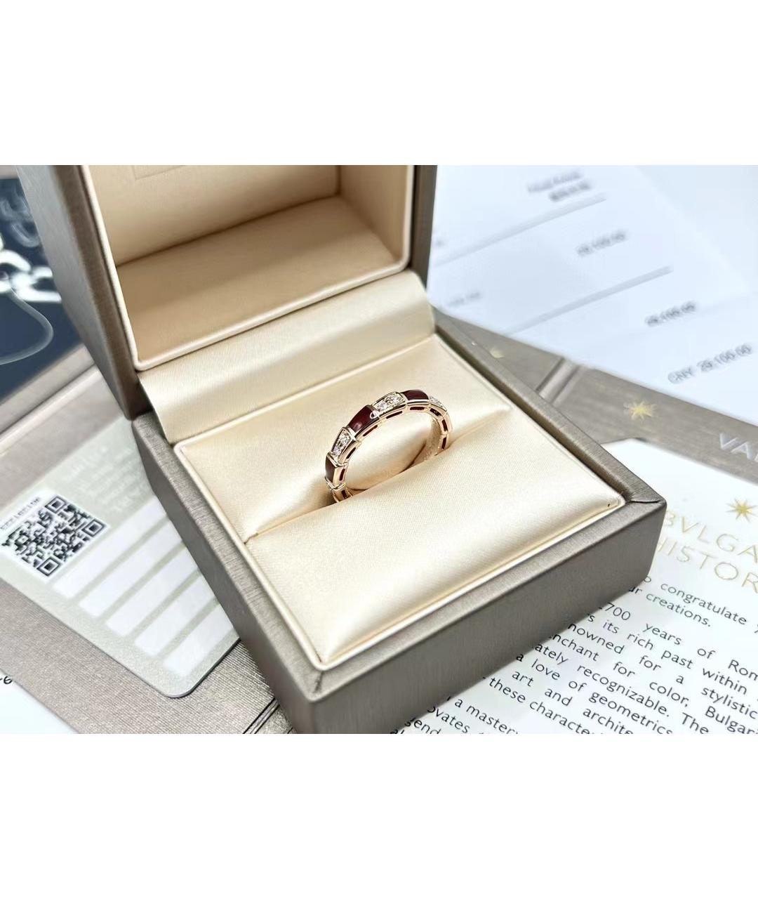 BVLGARI Золотое кольцо из розового золота, фото 2