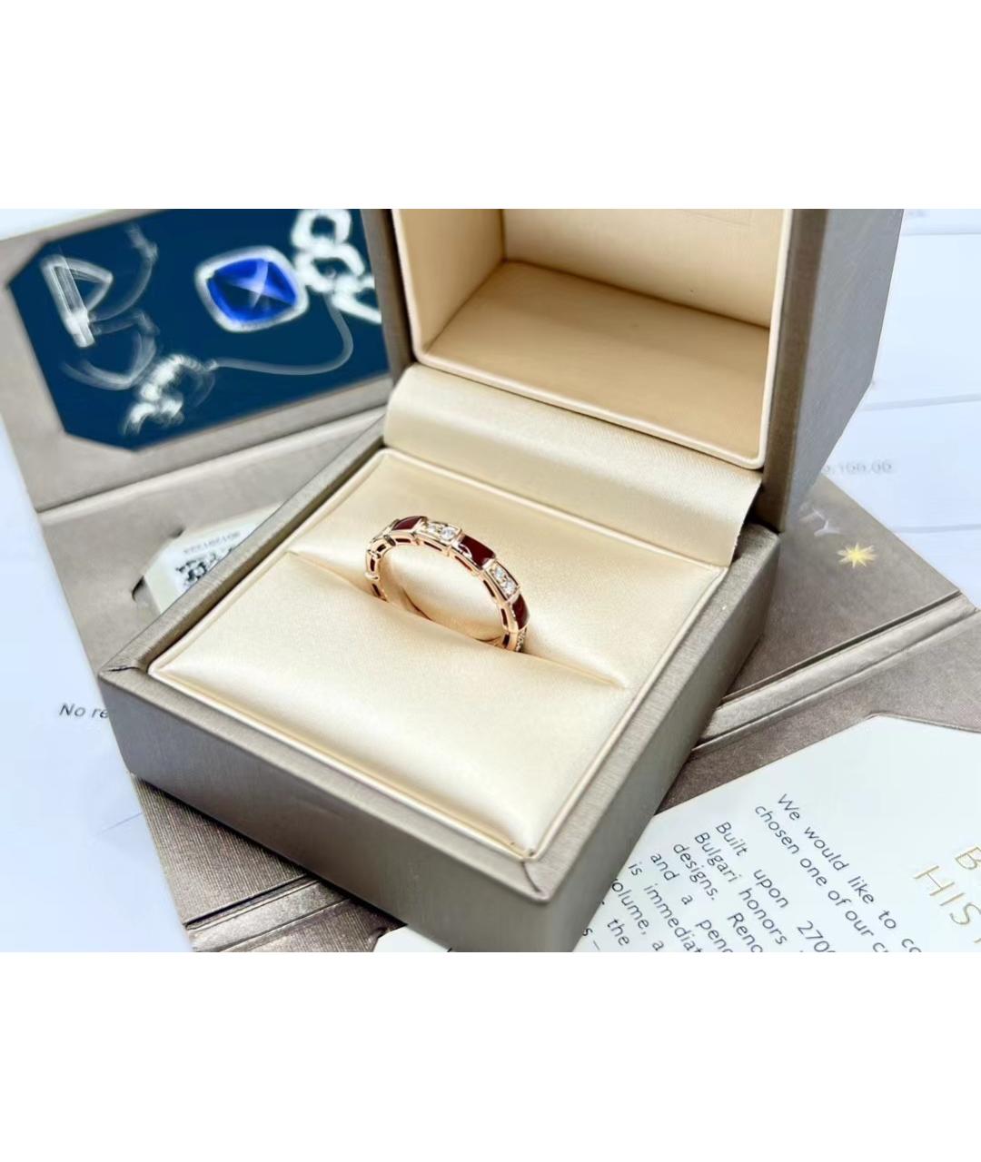 BVLGARI Золотое кольцо из розового золота, фото 3