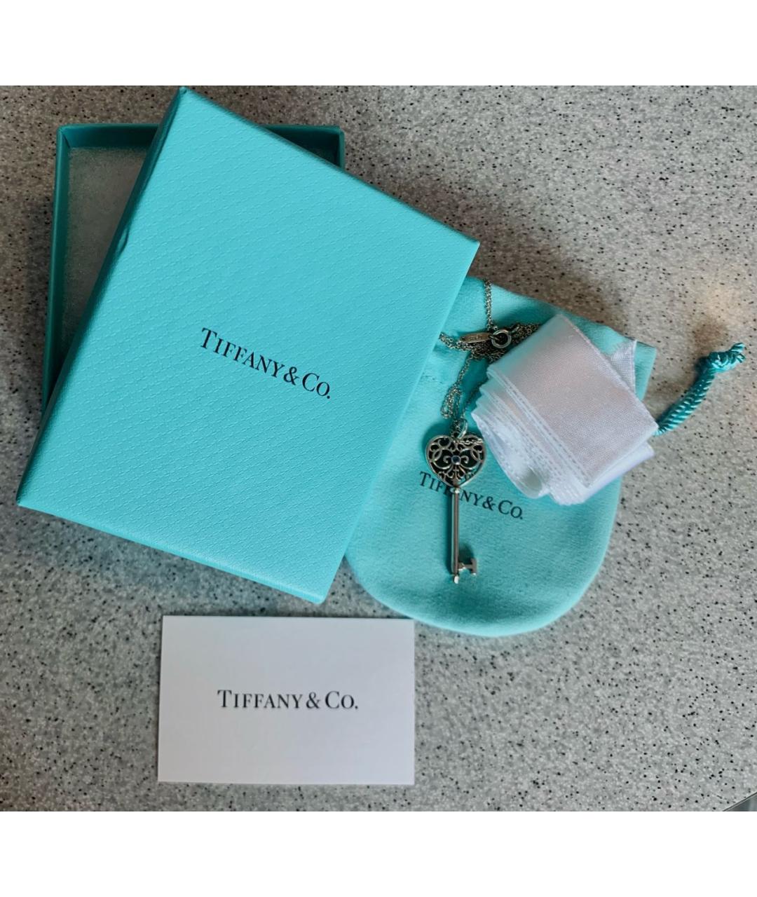 TIFFANY&CO Серебряная серебряная подвеска, фото 7