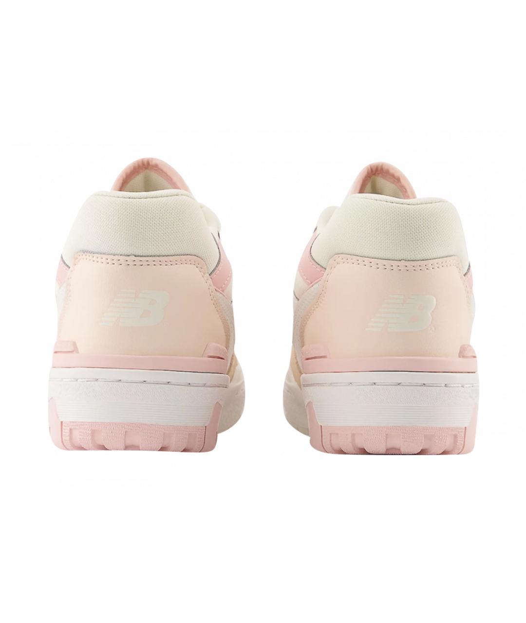 NEW BALANCE Розовые кожаные кроссовки, фото 4