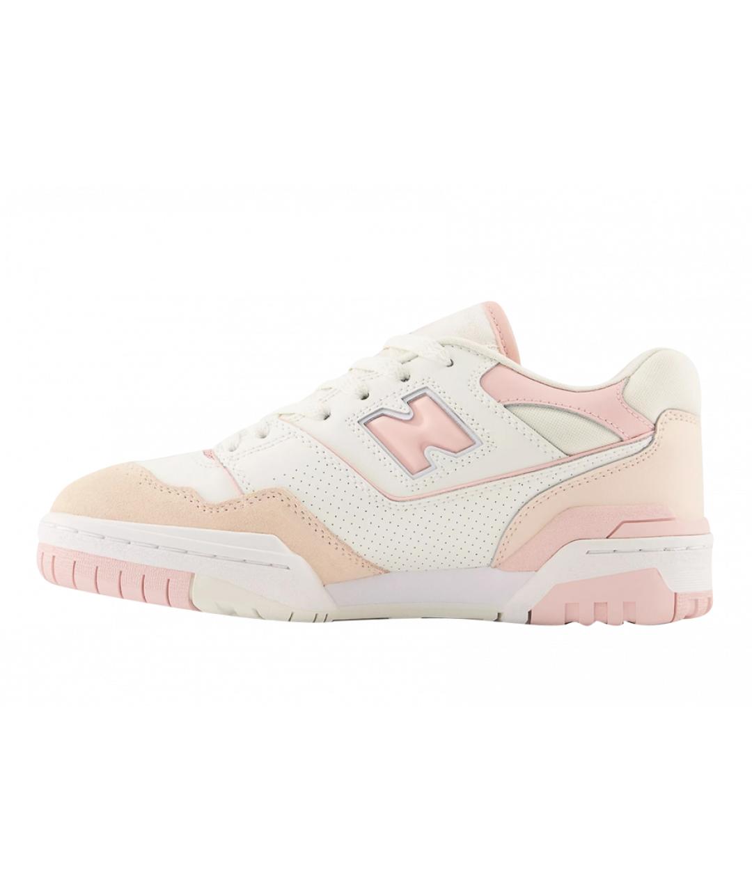 NEW BALANCE Розовые кожаные кроссовки, фото 3
