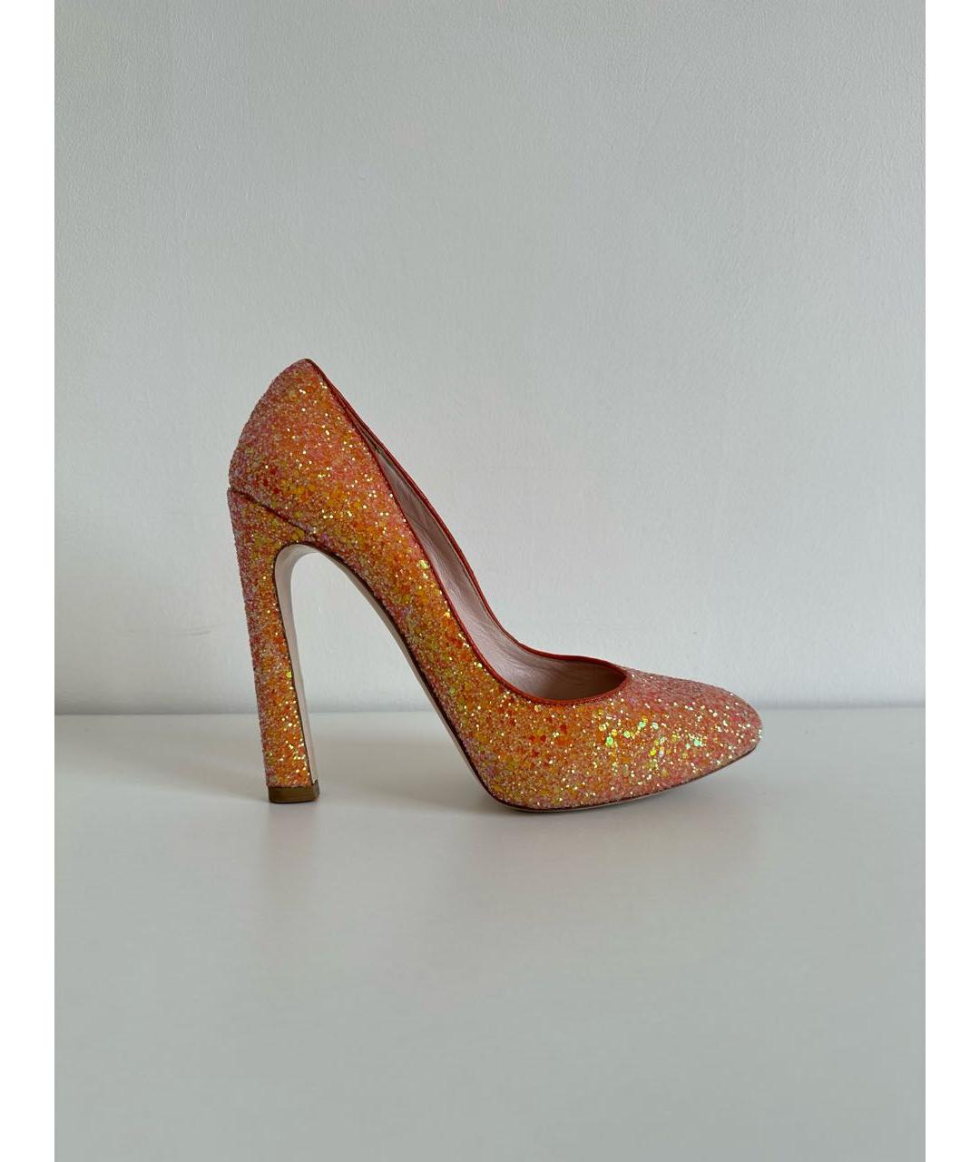 MIU MIU Оранжевое туфли, фото 9