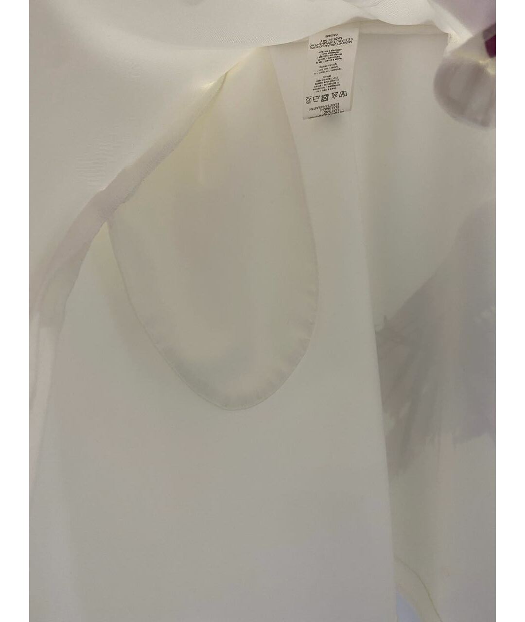 MSGM Белая юбка миди, фото 3