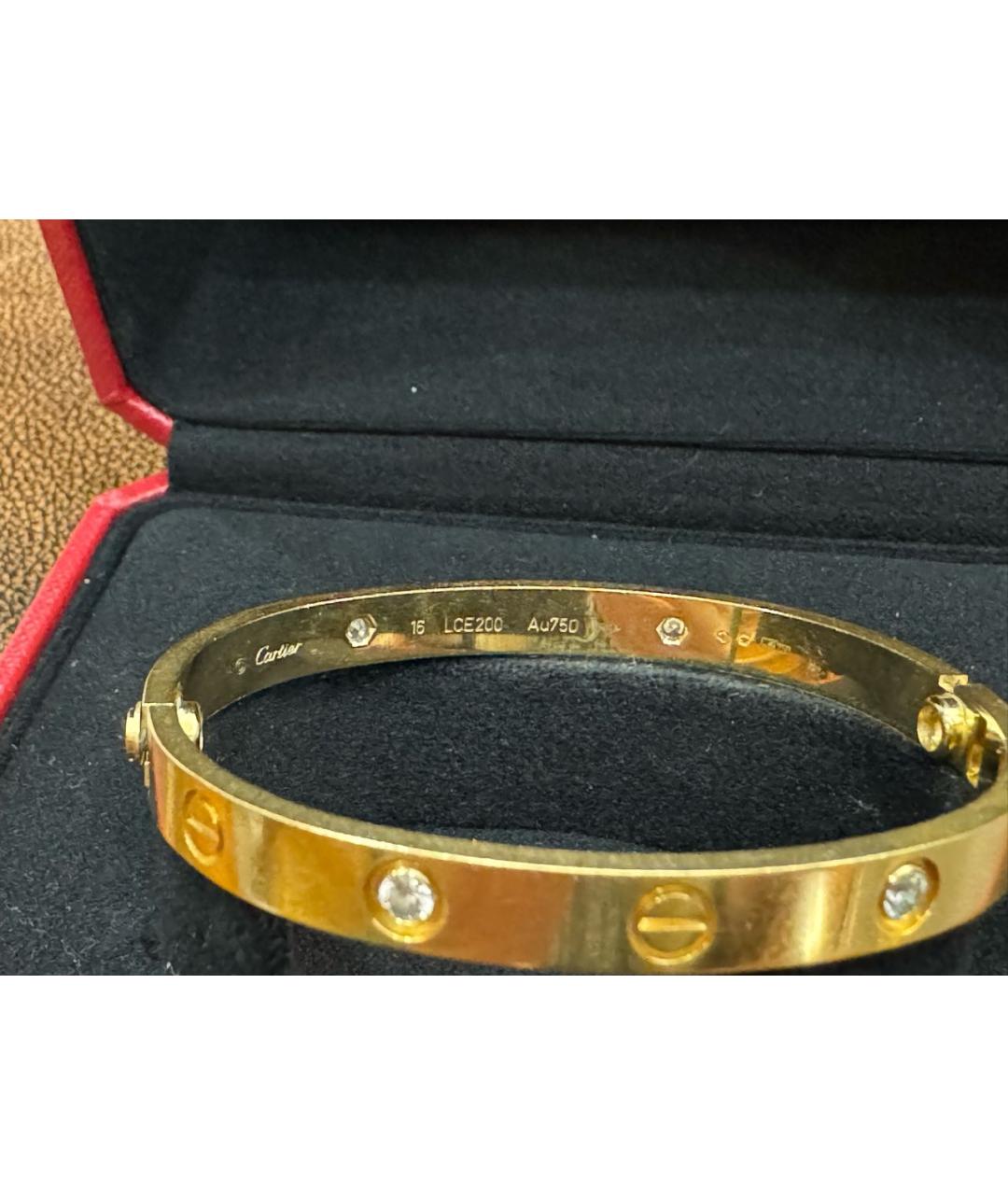 CARTIER Золотой браслет из желтого золота, фото 4