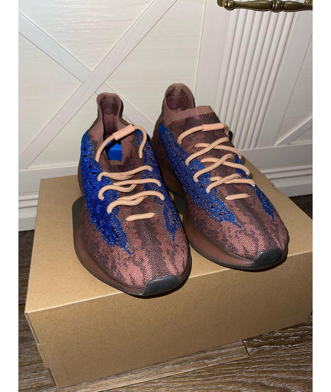 ADIDAS YEEZY Мульти текстильные кроссовки, фото 2