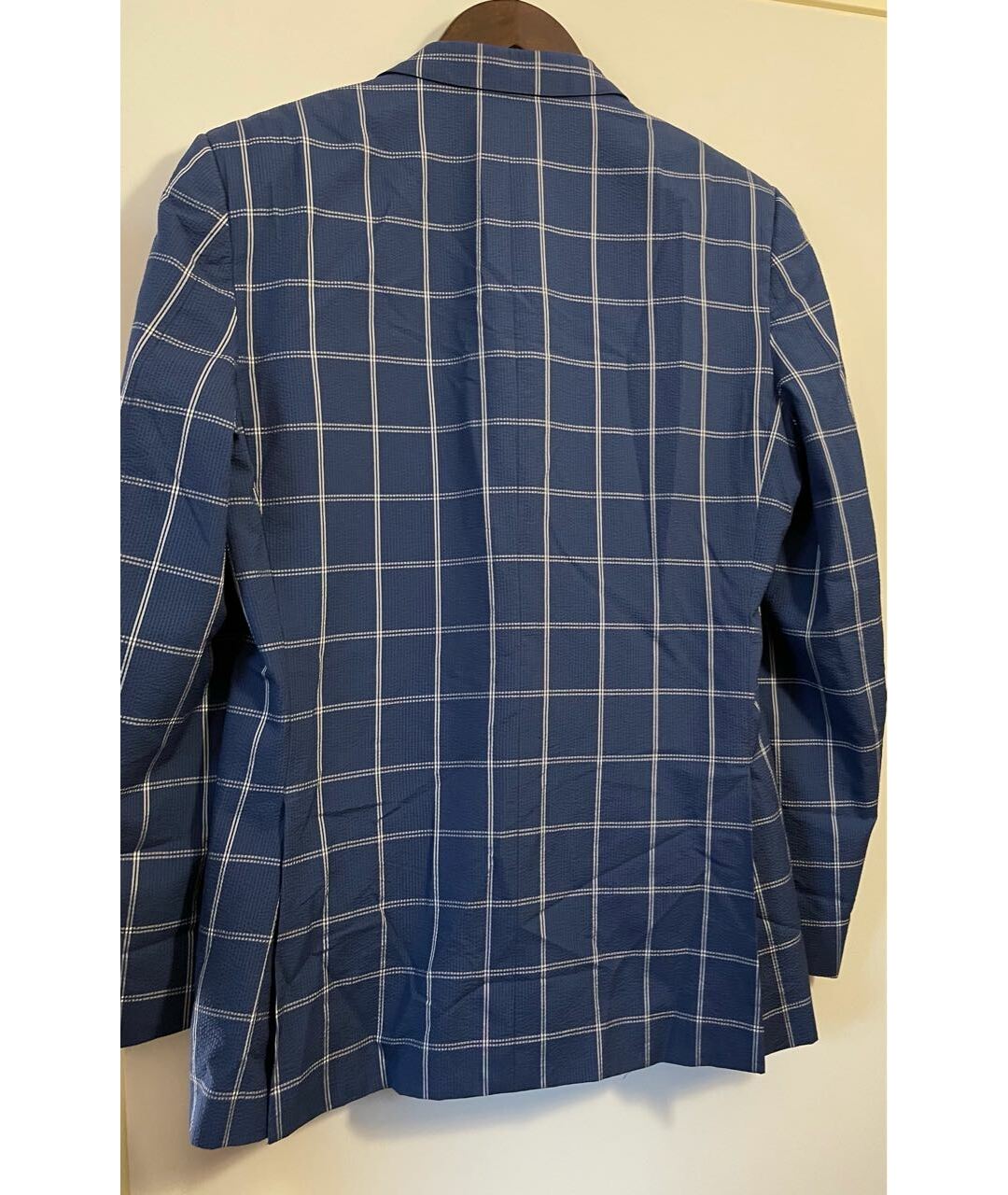 ERMENEGILDO ZEGNA Синий шелковый пиджак, фото 2