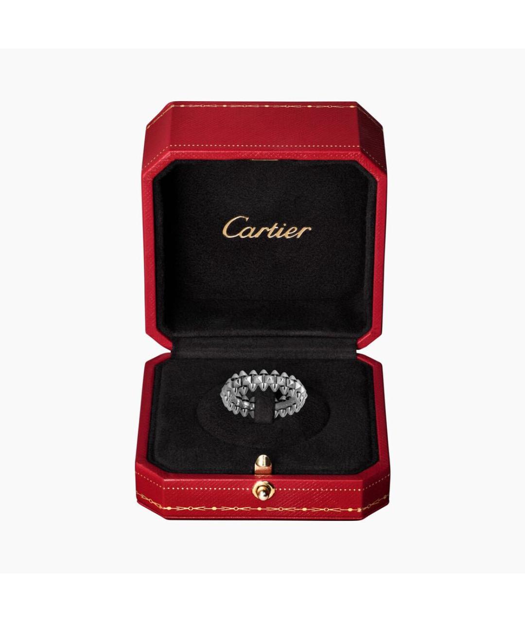 CARTIER Серебряное кольцо из белого золота, фото 4