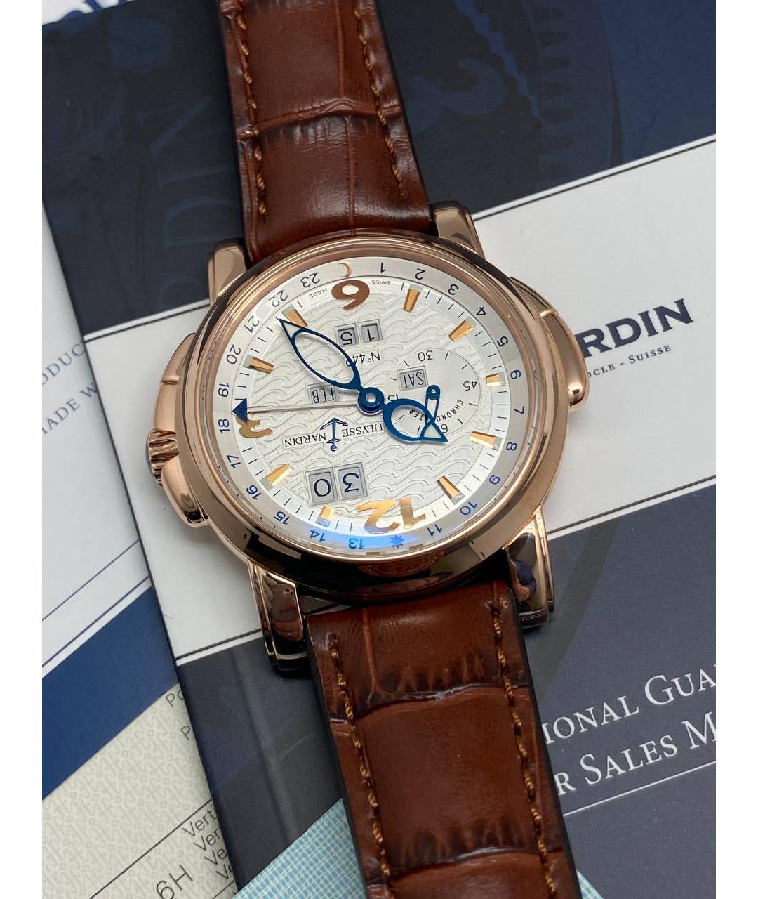 Ulysse Nardin Часы из розового золота, фото 3