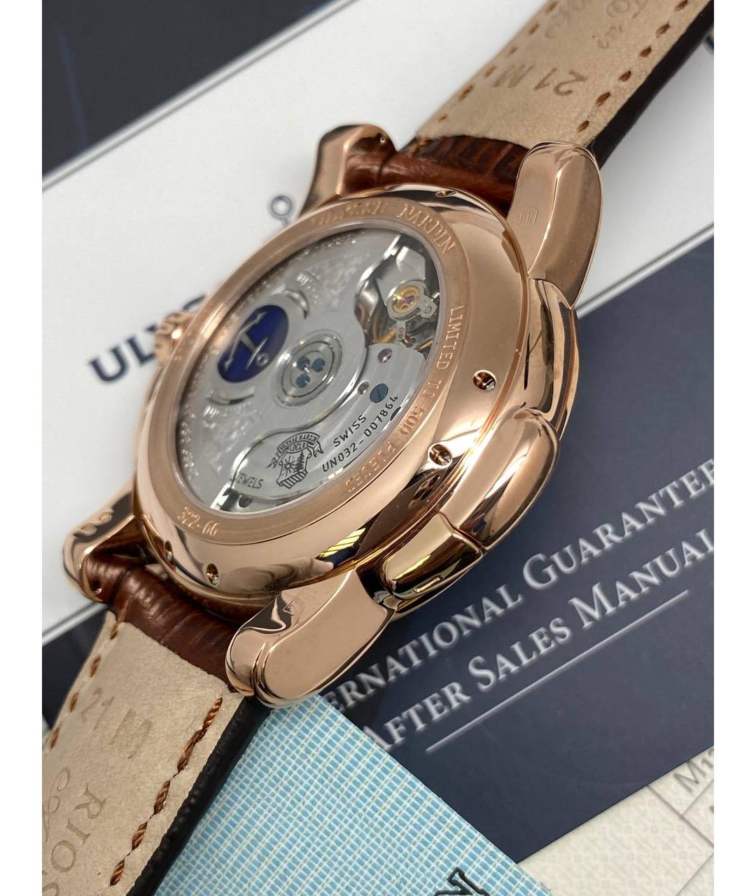 Ulysse Nardin Часы из розового золота, фото 7