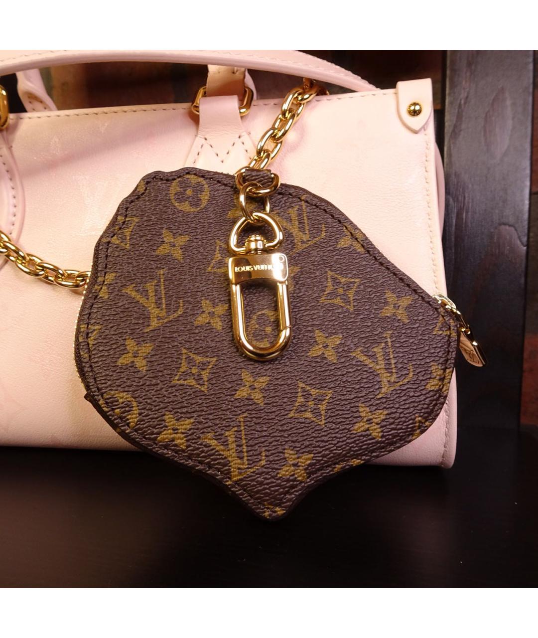 LOUIS VUITTON Розовая кожаная сумка тоут, фото 7